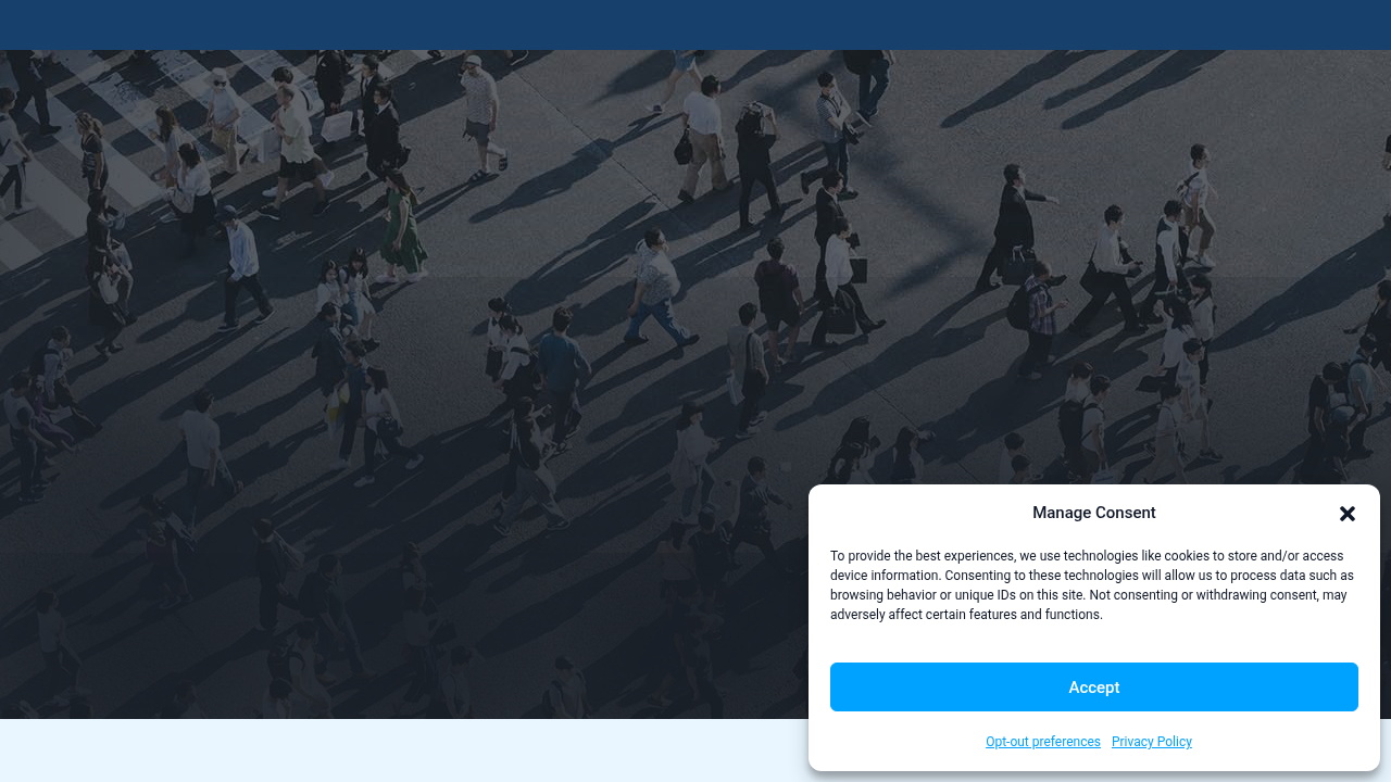 A screenshot of the CivicScience homepage, a research company mentioned for its insights into media consumption trends and trust in local news.