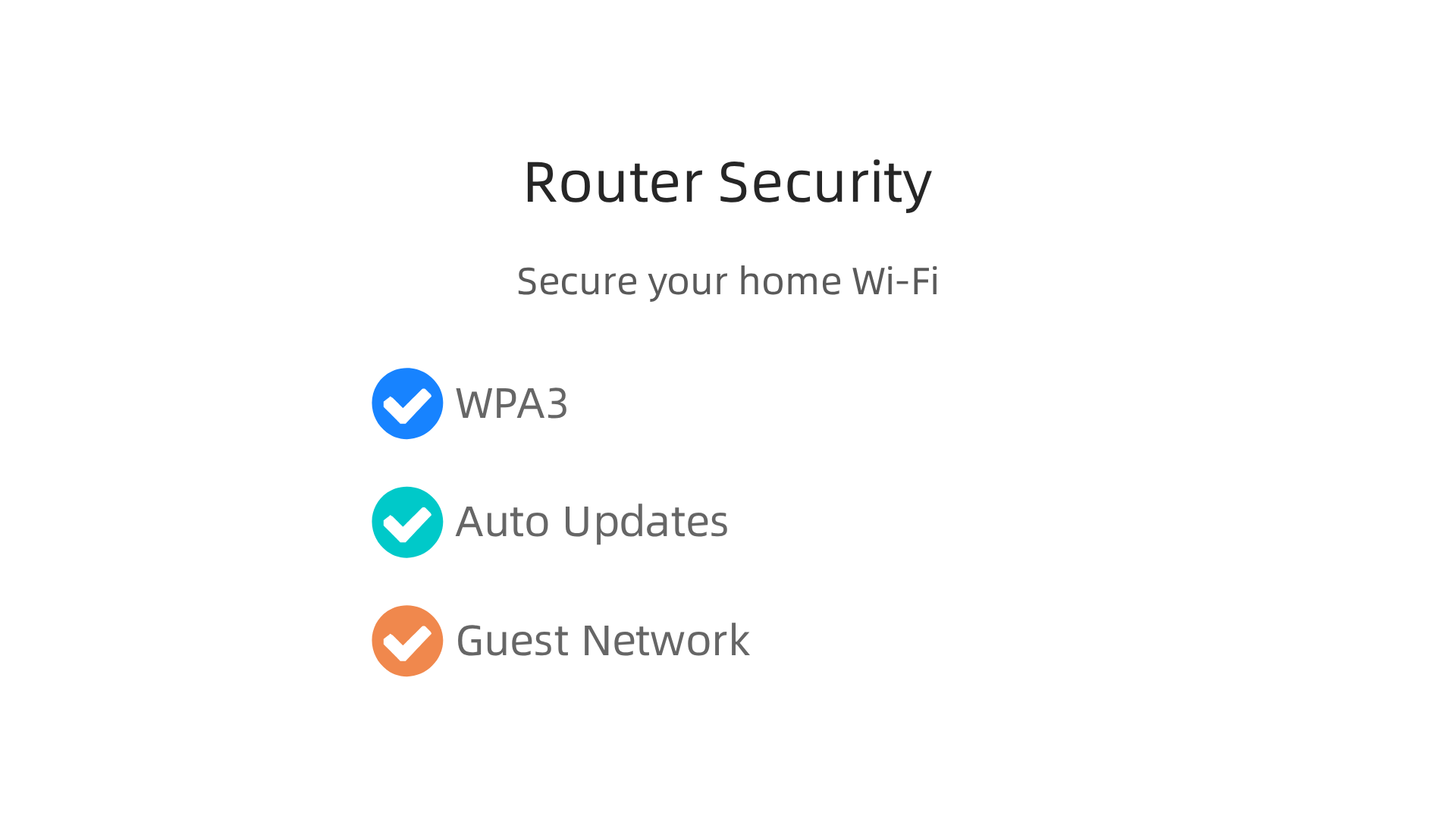 Key steps to secure your home Wi-Fi network and protect your connected devices from unwanted access and threats.
